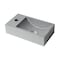 Alfi Brand 16" Small Rectangular Solid Concrete Gray Matte Wall Mounted Bathroom Sink ABCO108 - alternate 6